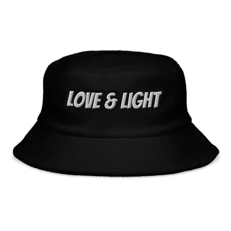 Love & Light Terry Cloth Bucket Hat